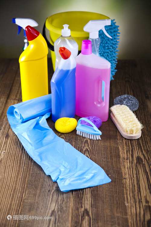 清洁用品 家庭与工作中的多彩世界